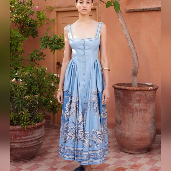 Alemais Dresses & Skirts - ALEMAIS Villa Romantica Midi Dress